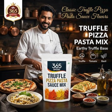 Truffle Pizza Pasta Sauce Powder Mix | No Onion No Garlic | Jain-Friendly | Gourmet Flavour | No Artificial Flavours | 365 Spicery