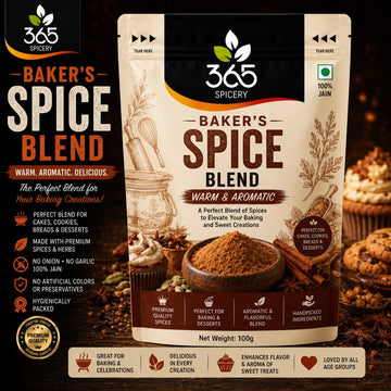 Baker's Spice Blend | Aromatic Sweet & Savoury Mix | Premium Quality | No MSG | Gluten-Free | 365 Spicery
