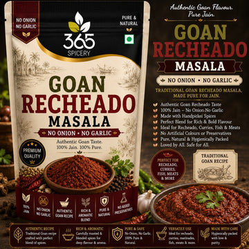 Goan Recheado Masala | Spicy Tangy Coastal Paste Blend | Natural Ingredients | 365 Spicery