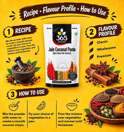 JAIN COCONUT PASTE (No Onion No Garlic)