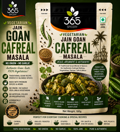 Jain Goan Cafreal Masala (No Onion No Garlic)