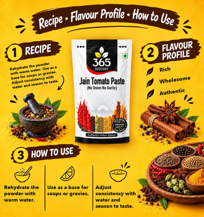 JAIN TOMATO PASTE (No Onion No Garlic)