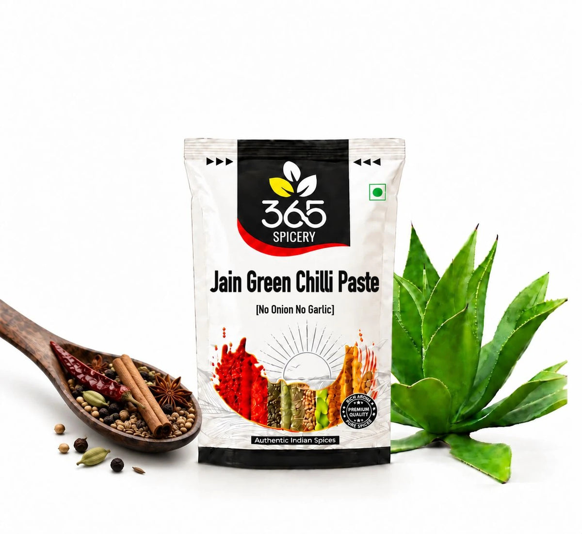 Jain Green Chilli Paste