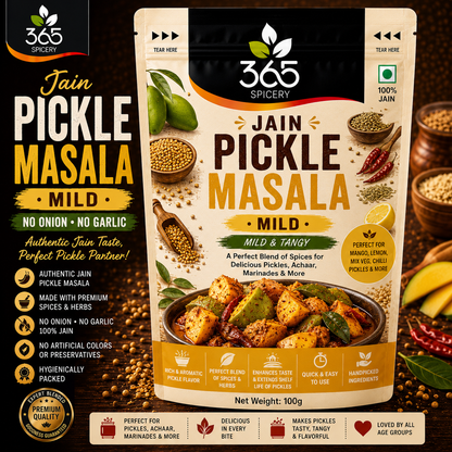 Jain Pickle Masala - Mild (No Onion No Garlic)