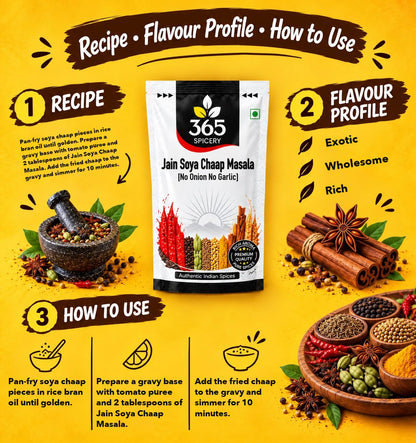 Jain Soya Chaap Masala