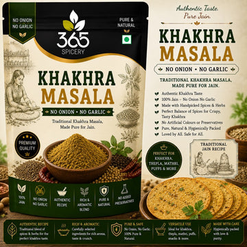 Khakhra Masala | Savory Snack Seasoning Blend | No Artificial Flavours | Gluten-Free | 365 Spicery