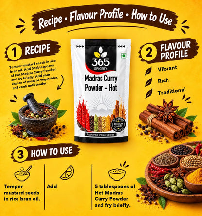 Madras Curry Powder - Hot