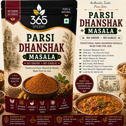 Parsi Dhanshak Masala | Traditional Aromatic Lentil Spice | Natural Ingredients | 365 Spicery