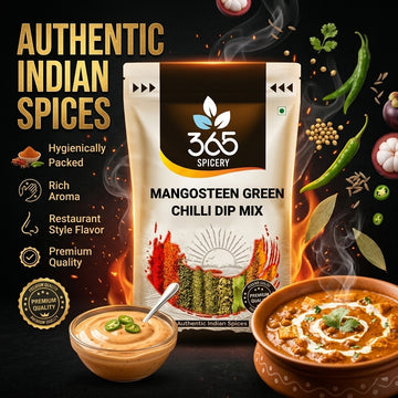 MANGOSTEEN GREEN CHILLI DIP MIX | Exotic Sweet & Spicy | No Artificial Colours | Vegan | Unique Pairing | 365 Spicery