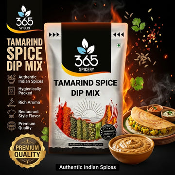 TAMARIND SPICE DIP MIX | Tangy Indian Fusion | Natural Ingredients | Vegan | Perfect for Platters | 365 Spicery