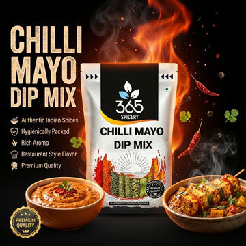 CHILLI MAYO DIP MIX | Spicy Zesty Seasoning | No Artificial Colours | Gluten-Free | Perfect for Snacks | 365 Spicery