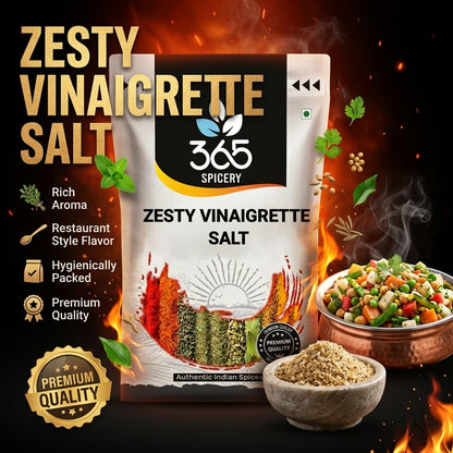 Zesty Vinaigrette Salt | Tangy Salad Seasoning | Natural Ingredients | Vegan | 365 Spicery