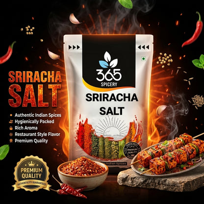 Sriracha Salt | Spicy Chilli Infusion | Premium Quality Ingredients | Vegan | 365 Spicery
