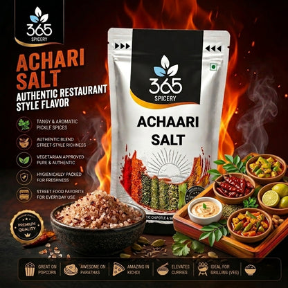 Achari Salt | Tangy Pickling Spice Blend | Authentic Indian Taste | Vegan | 365 Spicery