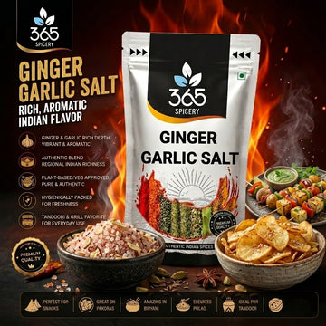Ginger Garlic Salt | Essential Kitchen Seasoning | No Artificial Colours | 365 Spicery
