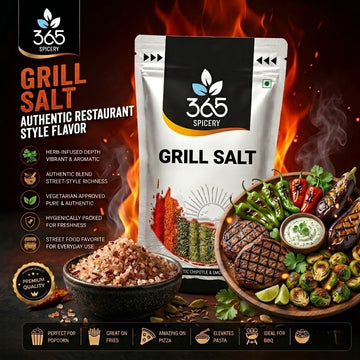 Grill Salt | Perfect Barbecue Seasoning | Natural Ingredients | No MSG | 365 Spicery