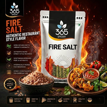 Fire Salt | Intense Spicy Seasoning | No Artificial Flavours | Vegan | 365 Spicery