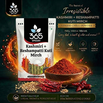 Kashmiri + Reshampatti Kuti Mirch — 365 Spicery