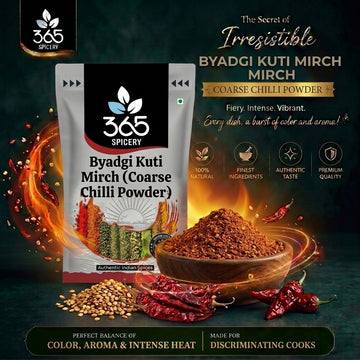 Byadgi Kuti Mirch (Coarse Chilli Powder) — 365 Spicery