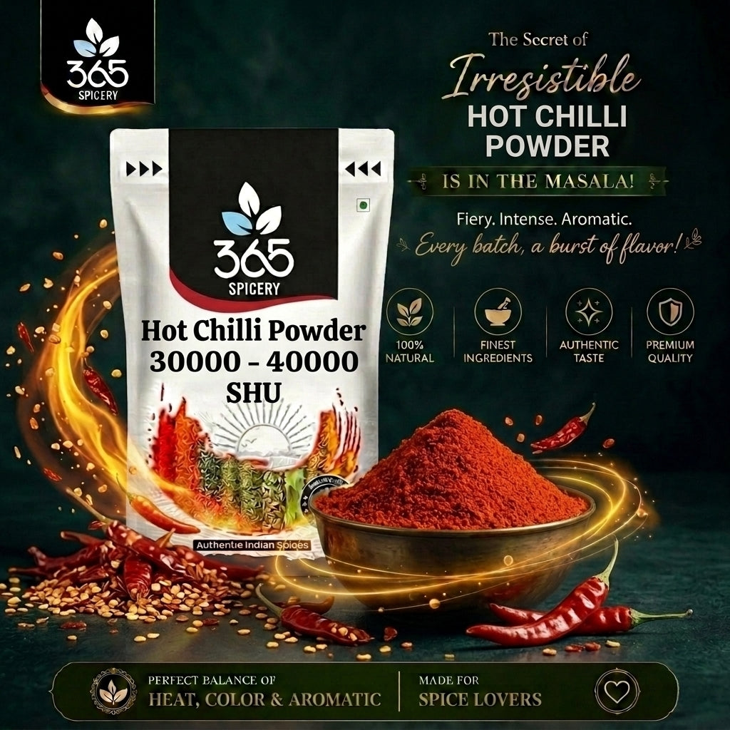 Hot Chilli Powder 30000 - 40000 SHU — 365 Spicery