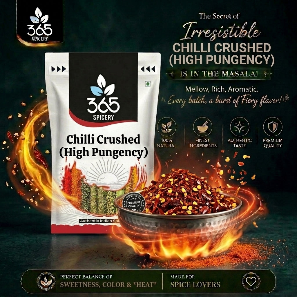 Chilli Crushed (High Pungency) — 365 Spicery