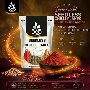 Seedless Chilli Flakes — 365 Spicery