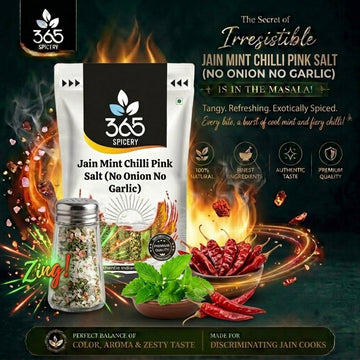 Jain Mint Chilli Pink Salt (No Onion No Garlic) — 365 Spicery