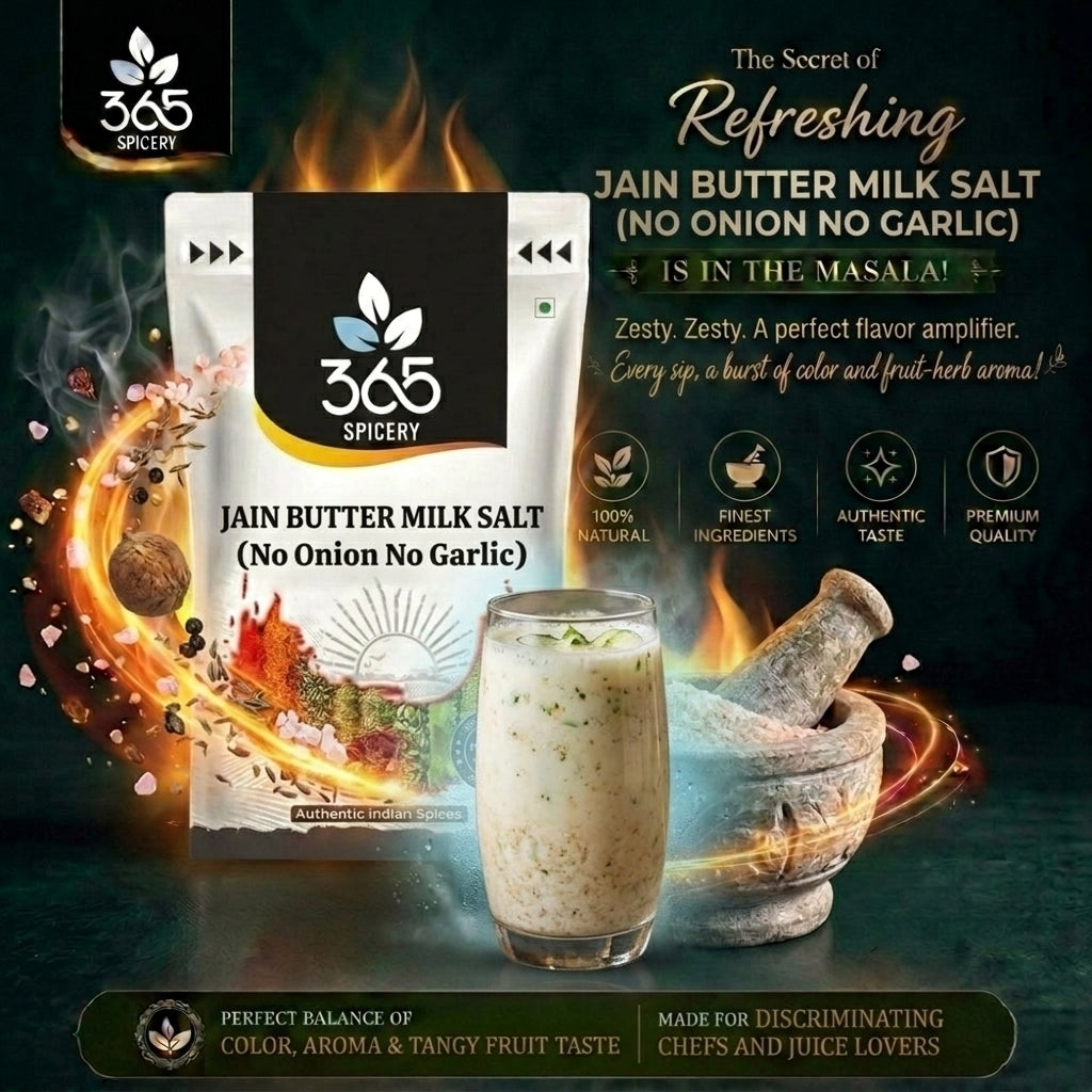 Jain Butter Milk Salt (No Onion No Garlic) — 365 Spicery