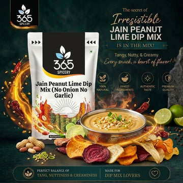 JAIN PEANUT LIME DIP MIX (No Onion No Garlic) — 365 Spicery