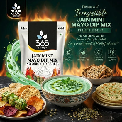 JAIN MINT MAYO DIP MIX (No Onion No Garlic) — 365 Spicery