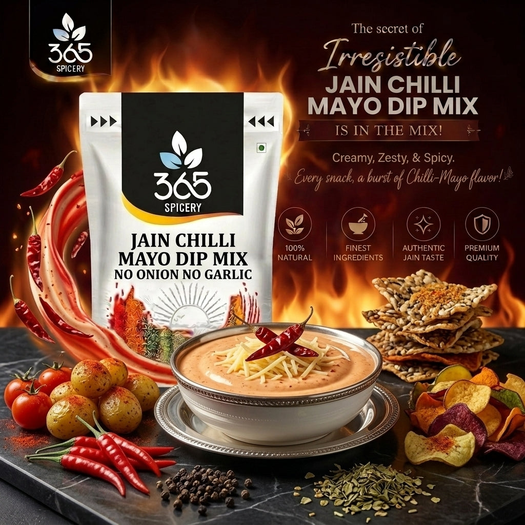 JAIN CHILLI MAYO DIP MIX (No Onion No Garlic) — 365 Spicery