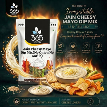 JAIN CHEESY MAYO DIP MIX(No Onion No Garlic) — 365 Spicery