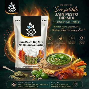 JAIN PESTO DIP MIX (No Onion No Garlic) — 365 Spicery