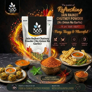 Jain Rajkot Chutney Powder (No Onion No Garlic) — 365 Spicery