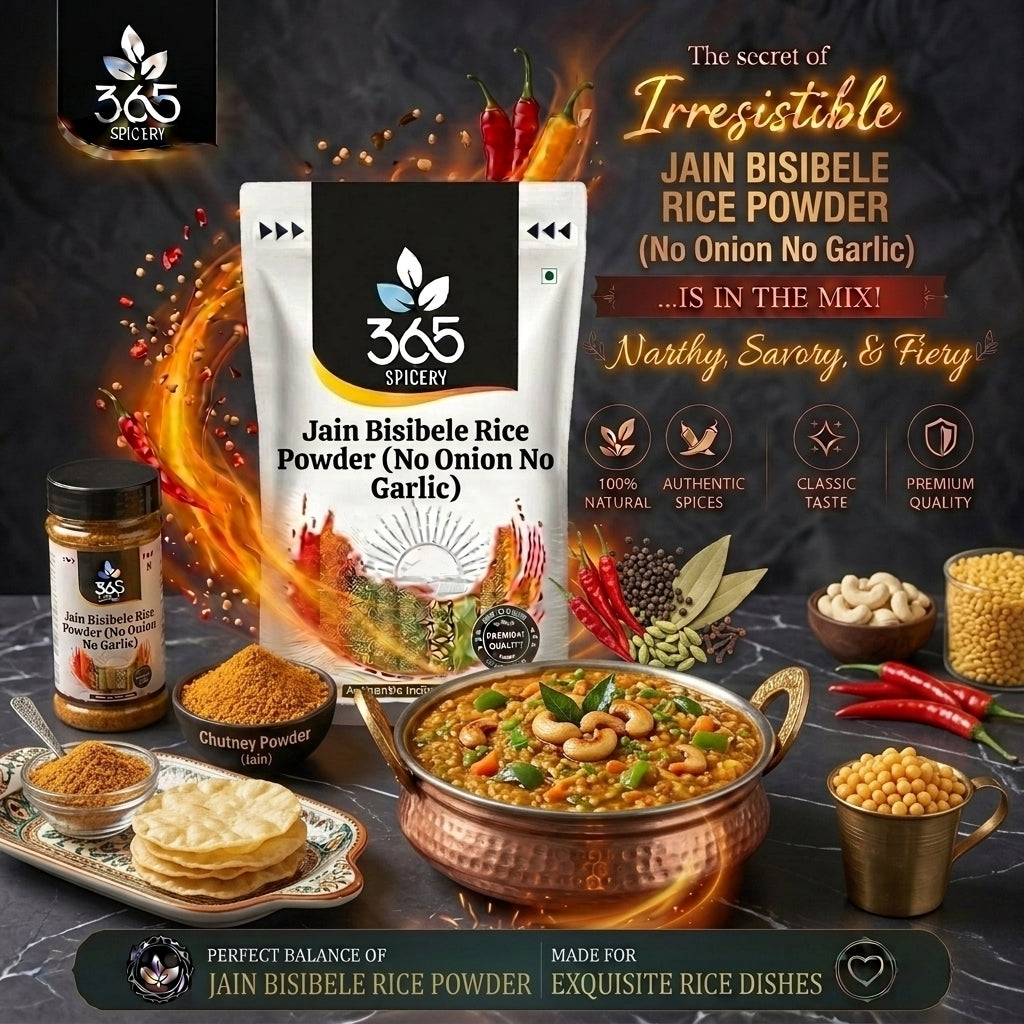 Jain Bisibele Rice Powder (No Onion No Garlic) — 365 Spicery