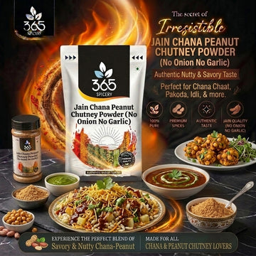 Jain Peanut Chutney Powder (No Onion No Garlic) — 365 Spicery