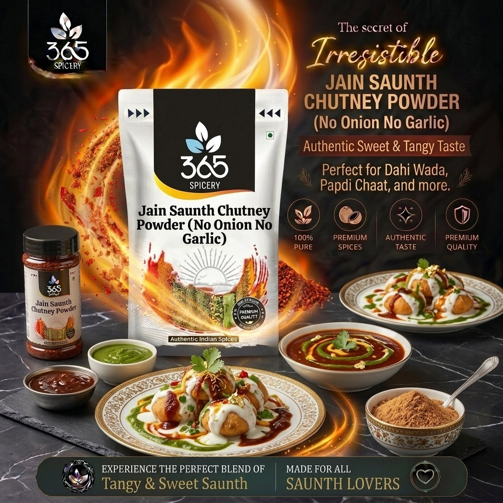 Jain Saunth Chutney Powder (No Onion No Garlic) — 365 Spicery