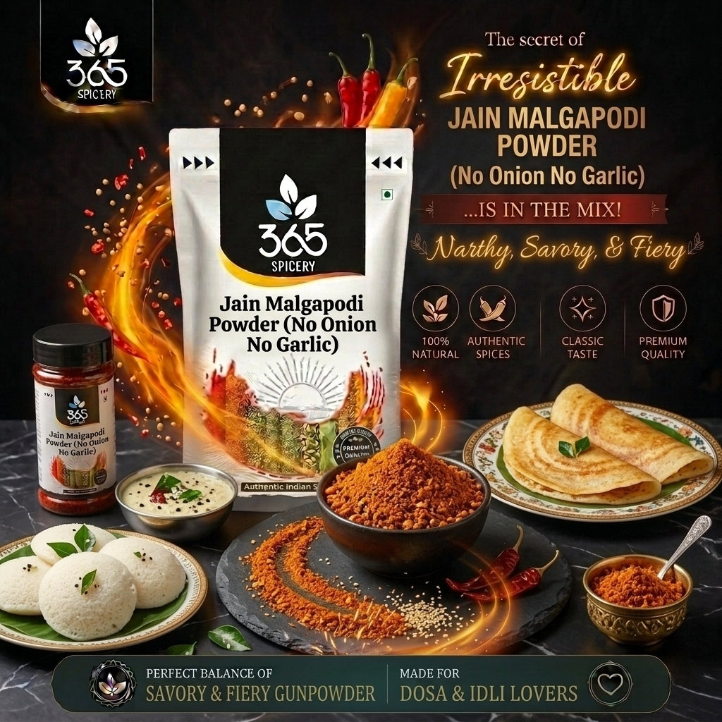 Jain Malgapodi Powder (No Onion No Garlic) — 365 Spicery