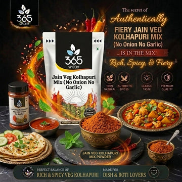 Jain Veg Kolhapuri Mix (No Onion No Garlic) — 365 Spicery