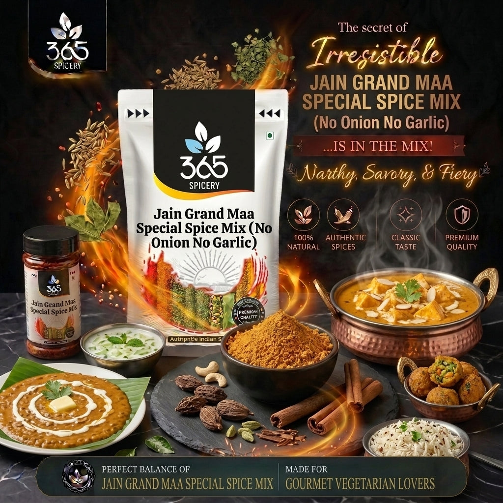 Jain Grand Maa Special Spice Mix (No Onion No Garlic) — 365 Spicery