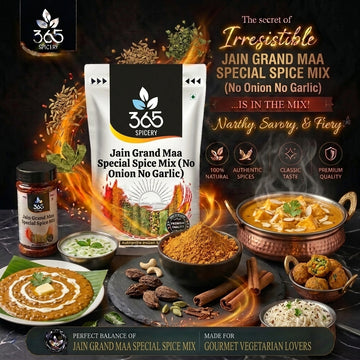 Jain Grand Maa Special Spice Mix (No Onion No Garlic) — 365 Spicery