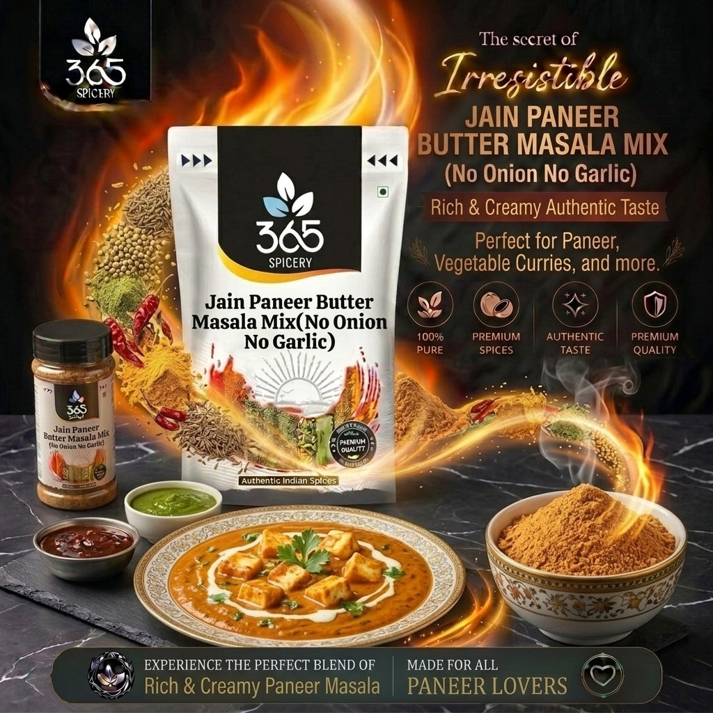 Jain Paneer Butter Masala mix(No Onion No Garlic) — 365 Spicery