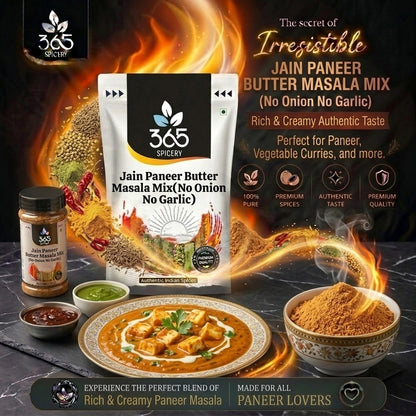 Jain Paneer Butter Masala mix(No Onion No Garlic) — 365 Spicery