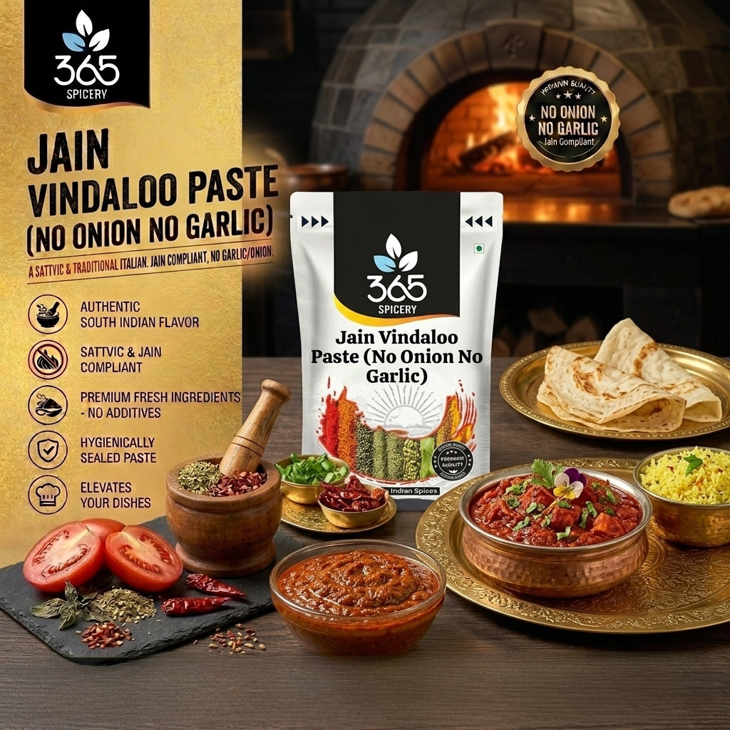 Jain Vindaloo Paste (No Onion No Garlic) — 365 Spicery