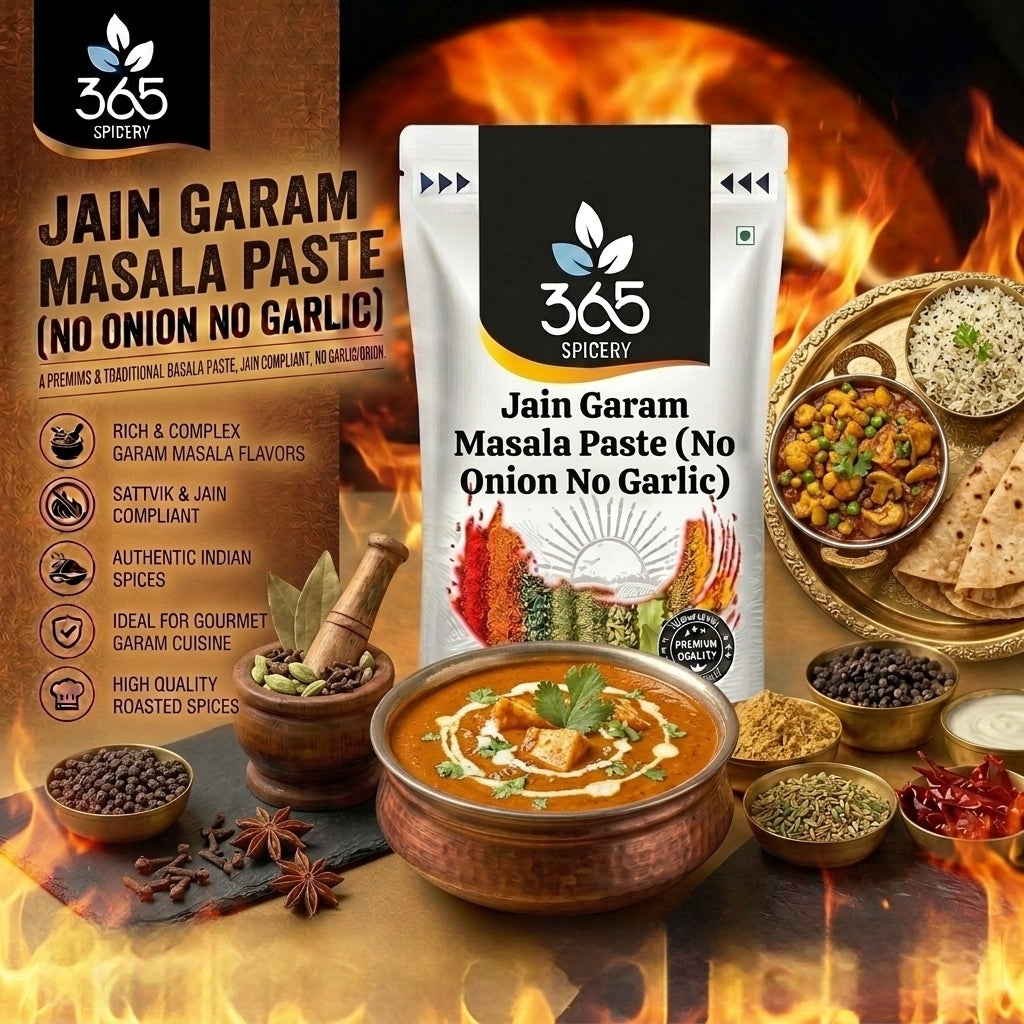 Jain Garam Masala Paste (No Onion No Garlic) — 365 Spicery