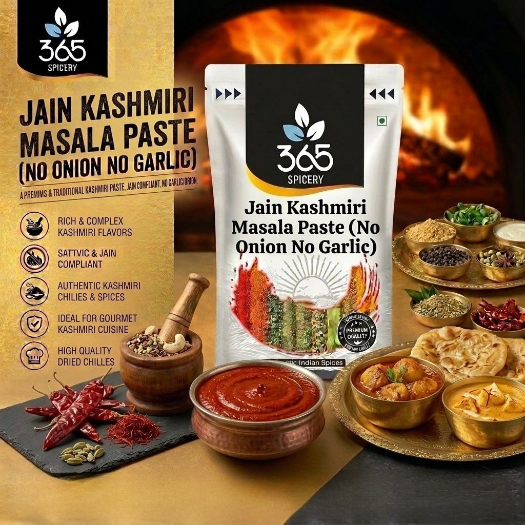 Jain Kashmiri Masala Paste (No Onion No Garlic) — 365 Spicery
