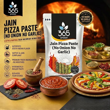 JAIN PIZZA PASTE (No Onion No Garlic) — 365 Spicery