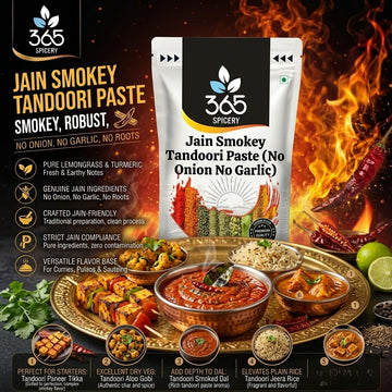 JAIN SMOKEY TANDOORI PASTE (No Onion No Garlic) — 365 Spicery