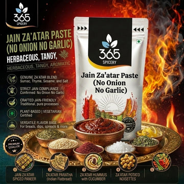 Jain Za'atar Paste (No Onion No Garlic) — 365 Spicery