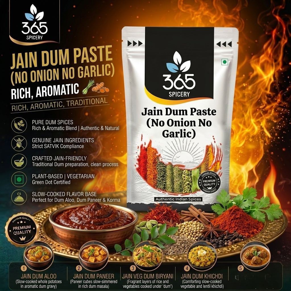 JAIN DUM PASTE (No Onion No Garlic) — 365 Spicery